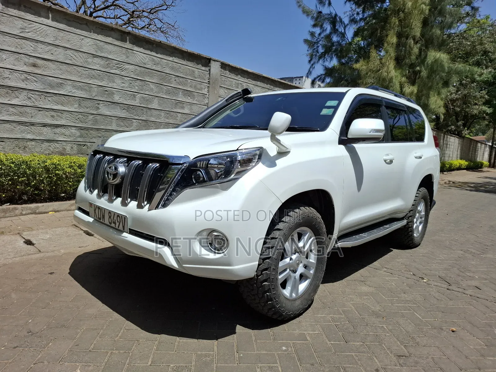 Toyota Land Cruiser Prado 3.0 TD 2012 White