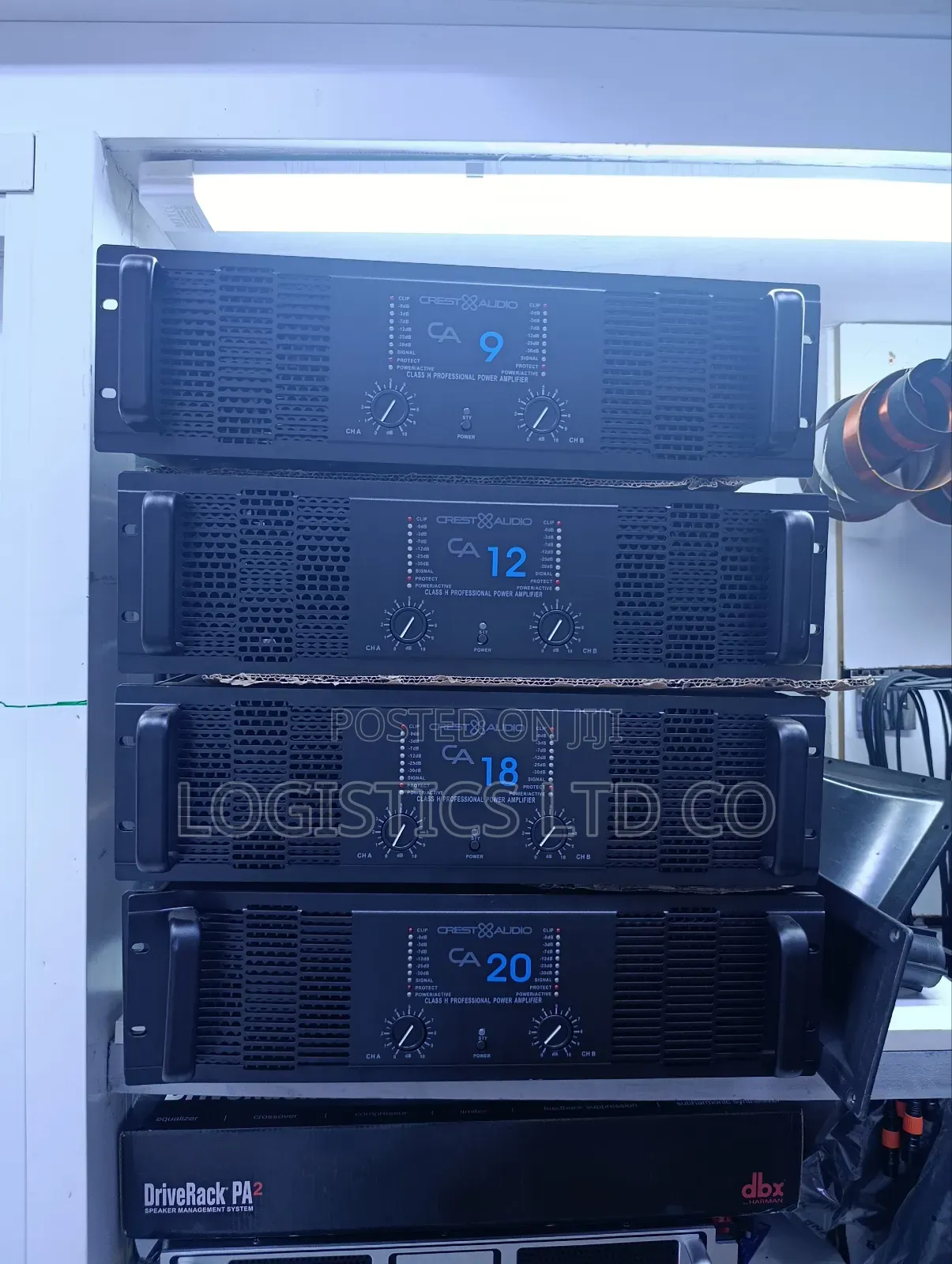 Crest Audio Power Amplifiers, Ca Series (Ca6, Ca9, Ca12, Ca18, Ca20)