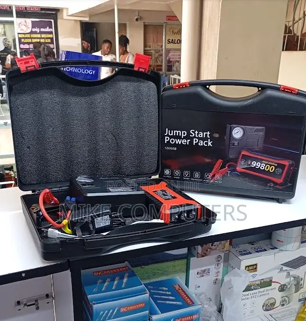 Multi-Function Car Jump Starter Power Bank Booster Car Jump Starter