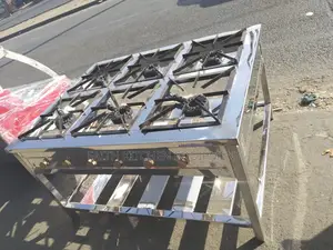 Stainless Steel Six Burner