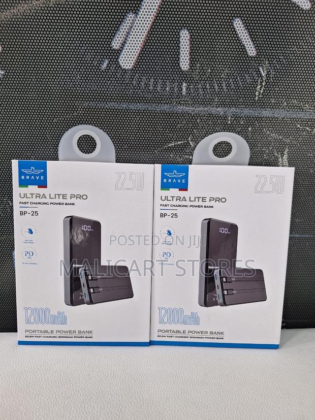 Brave Ultra Lite Pro Power Bank 12000mah 22.5w