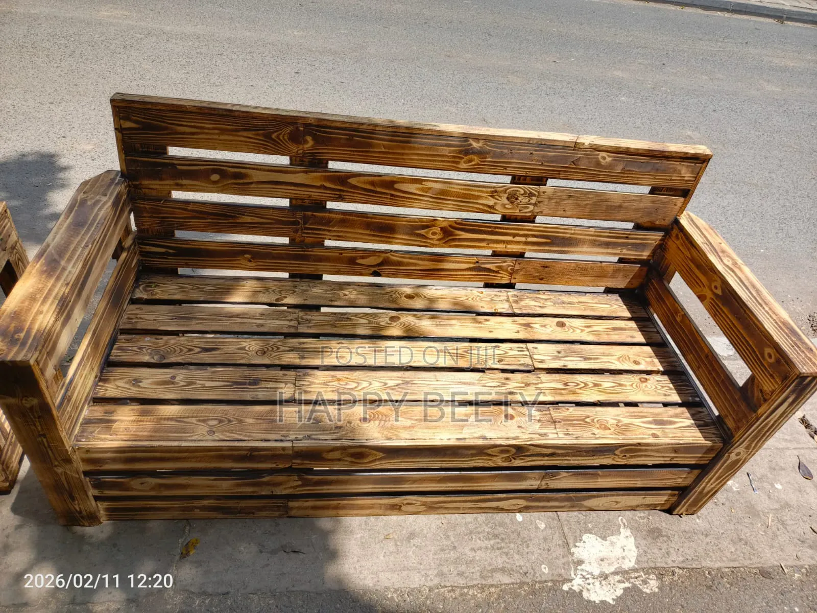 3 Seater Pallet Seat