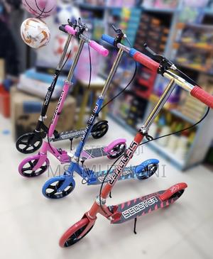 Safety Sturdy Foldable 2-Wheeled Kick Scooters Scooters With Brakes! - main view