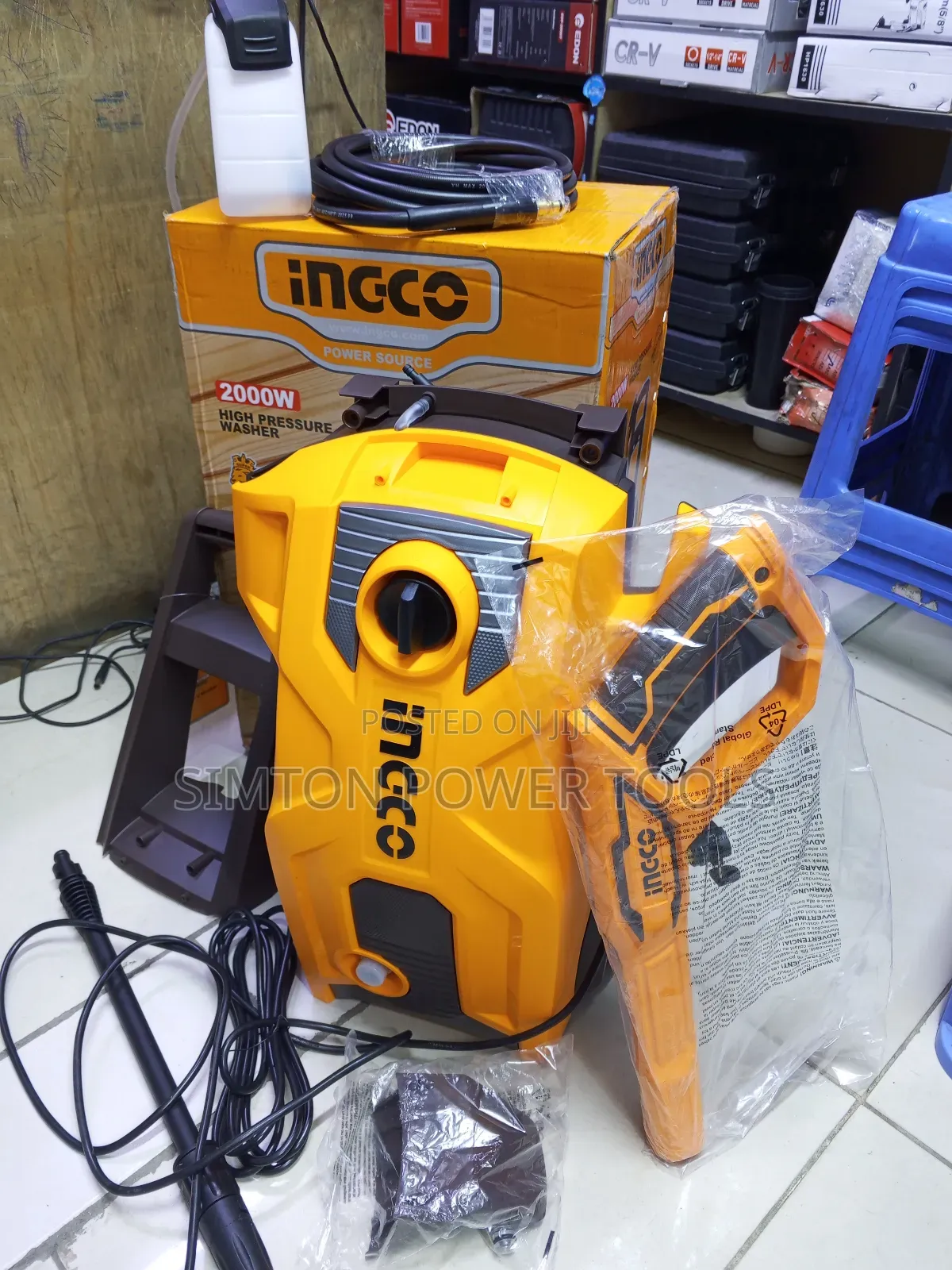 2000w Ingco Pressure Washer Machine