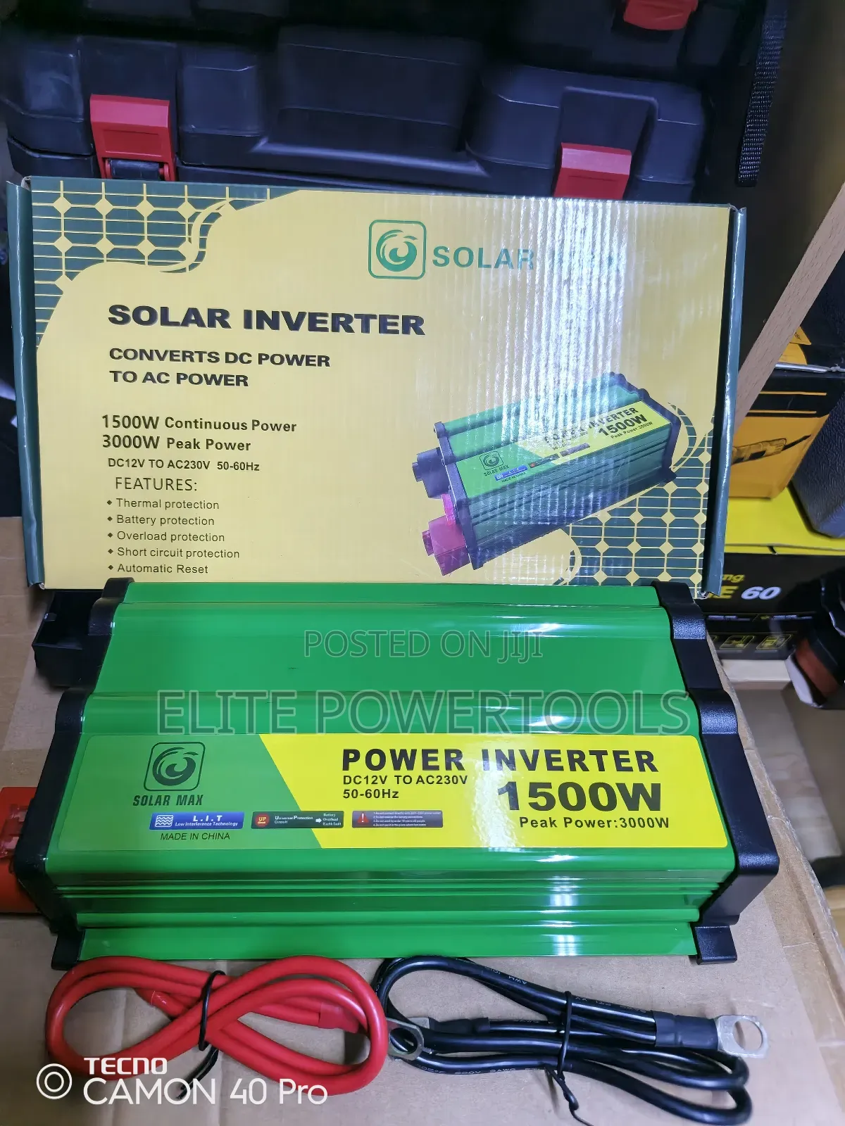 Dc to Ac Solar Power Inveter 1300w