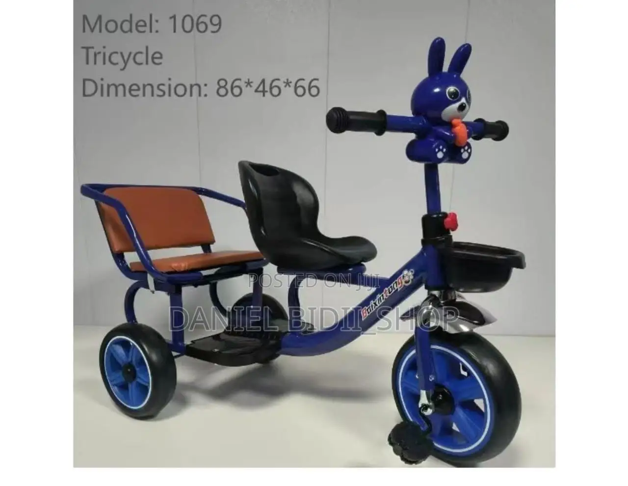 Combined Seat Tricycle Kids Bike