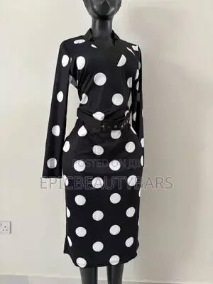 Women Long Dress Evening Designer Plaid Bodycon Dress