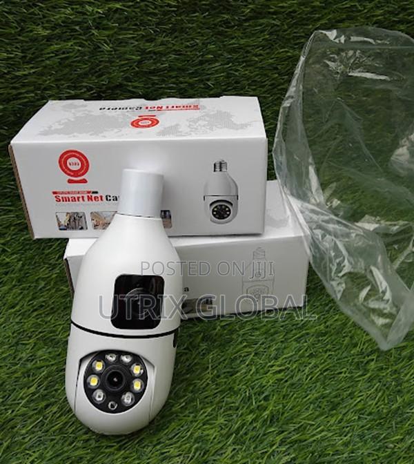 Ptz Bulb Camera Full Room View Wireless Security Cam