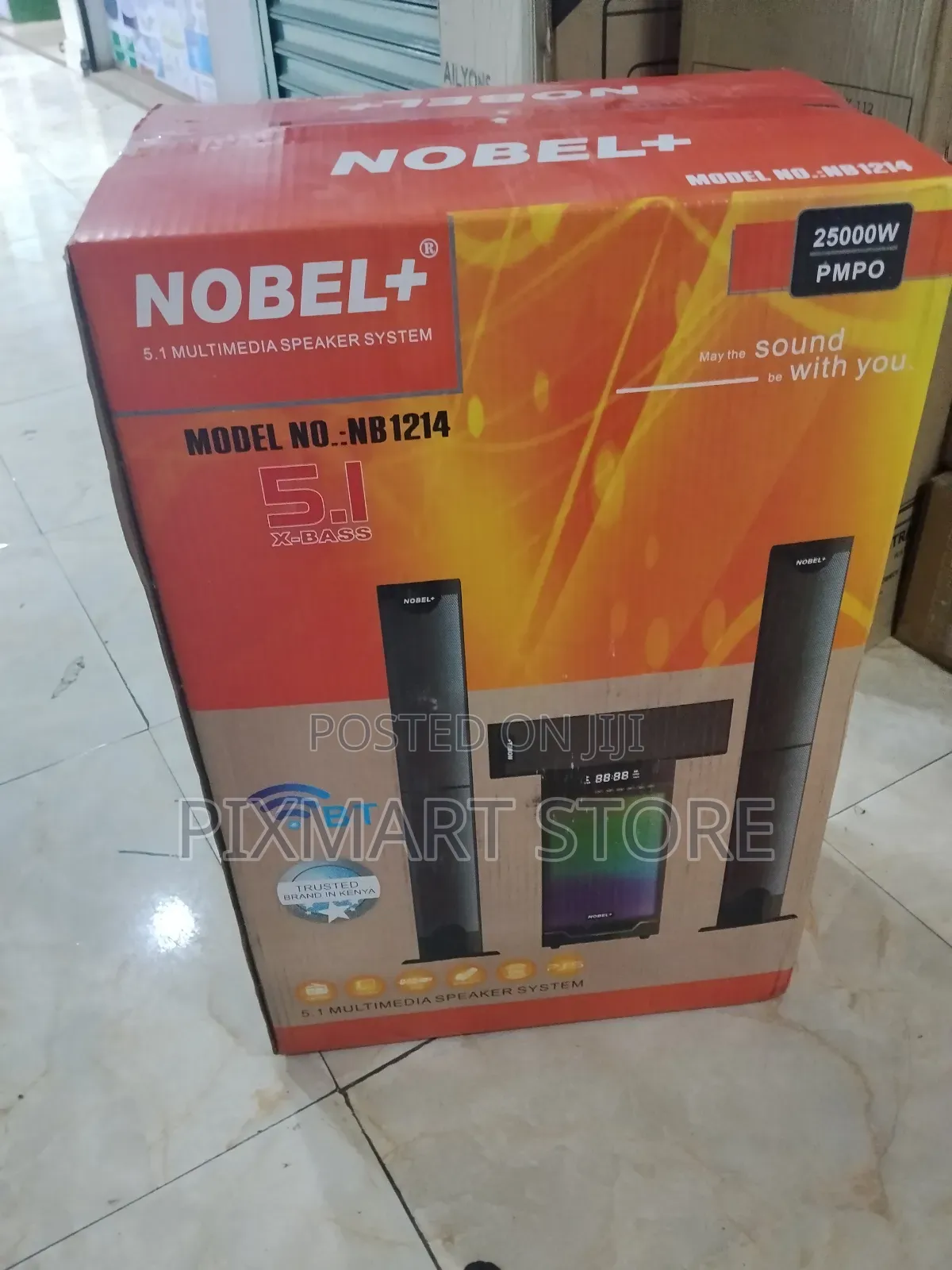 Nobel Nb‐1214 5.1ch Bluetooth Multimedia Speaker System