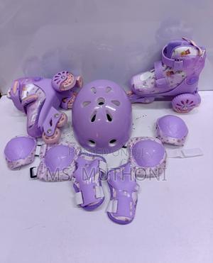 Children's Training Roller Skate With Full Protection Set - main view