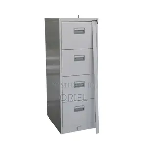 Modern Office Cabinet : 4-Drawer Filing Cabinet With Security Bar