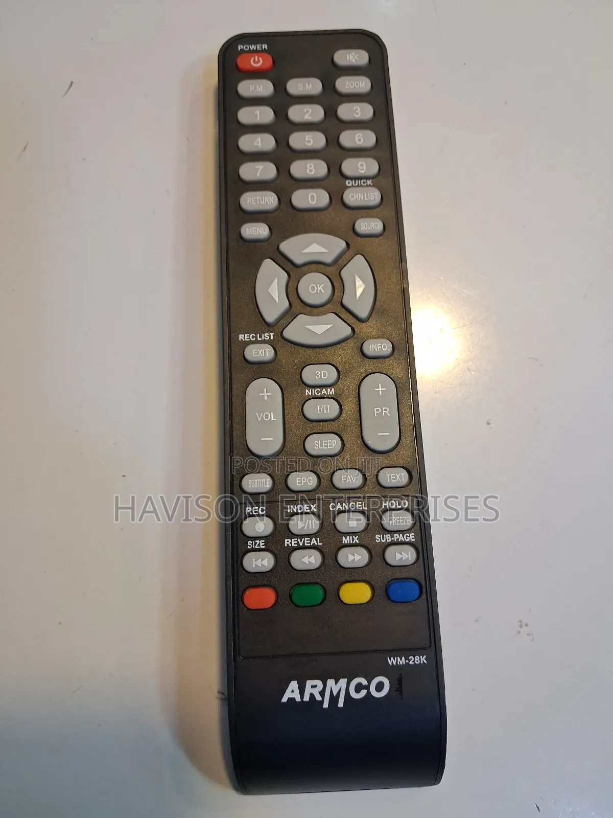 Armco Tv Remote