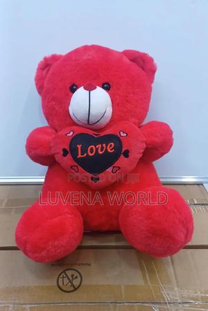 35cm Red Teddy - thumbnail 2