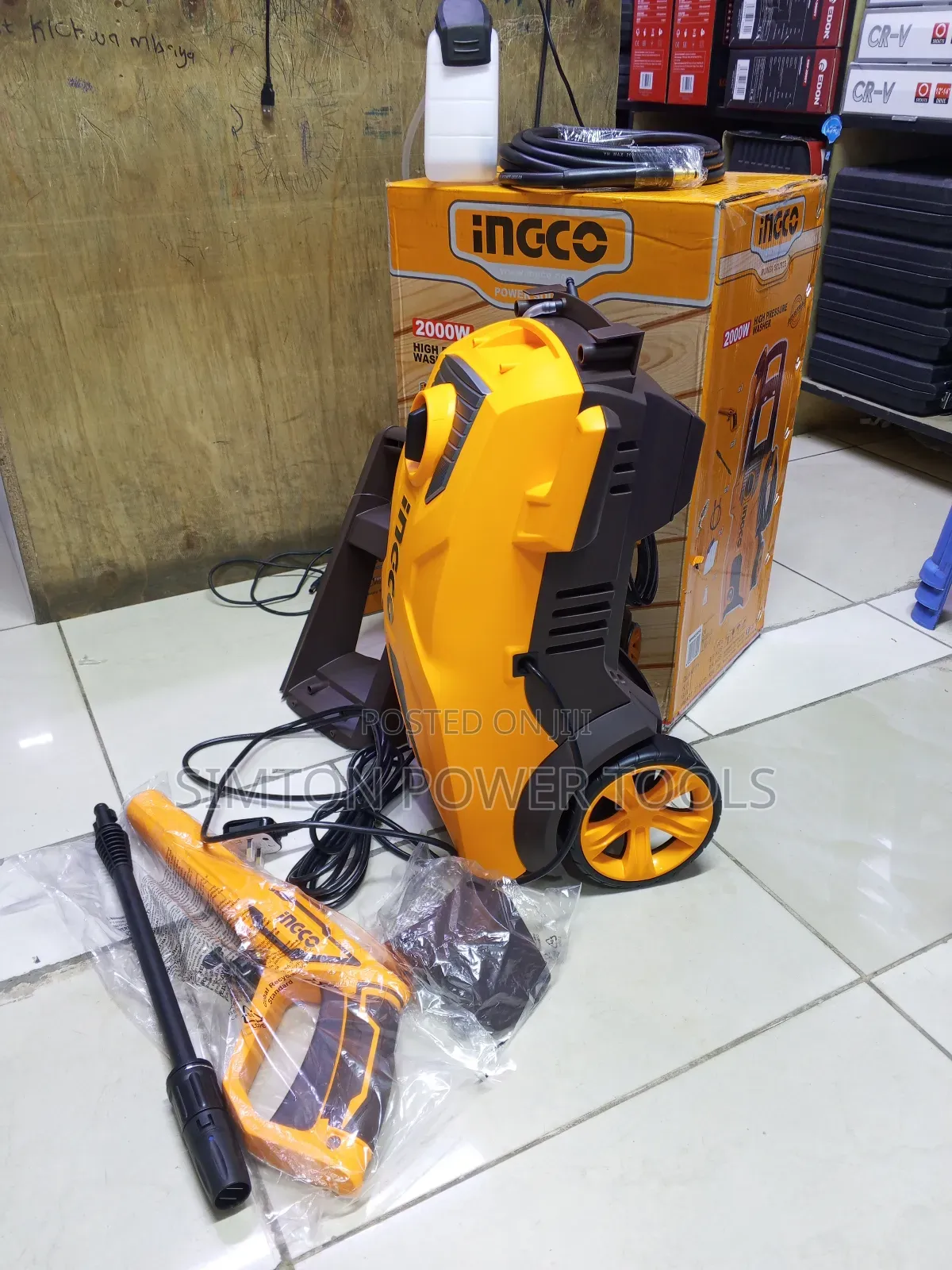Ingco Electric 2000w Pressure Washer