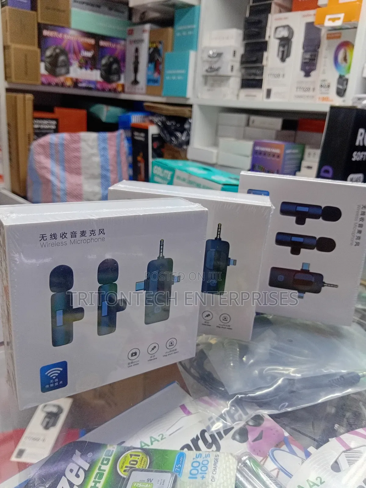  Lapel Dual Mics for Phones and Cameras