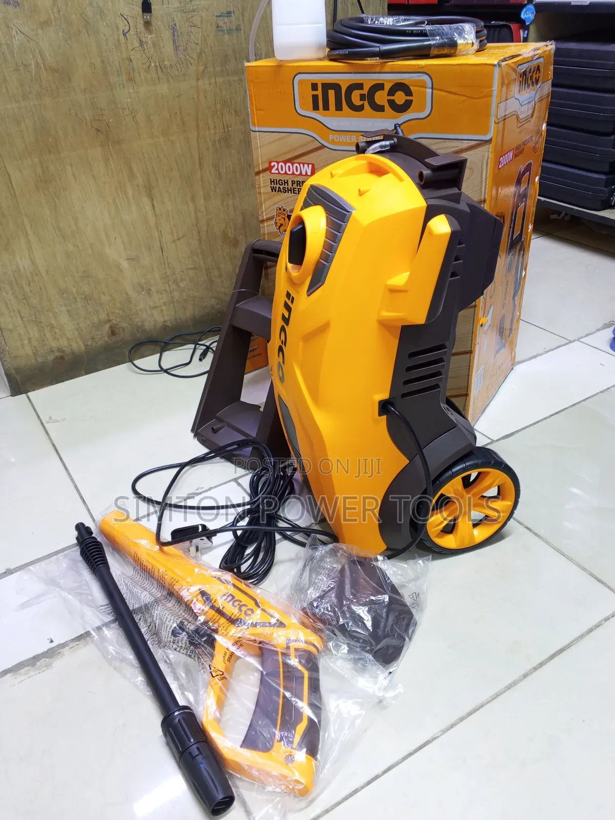 Quality Ingco Electric Pressure Washer 2000w