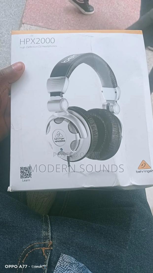 Behringer Hpx2000 High-Definition Dj Headphones. - main view