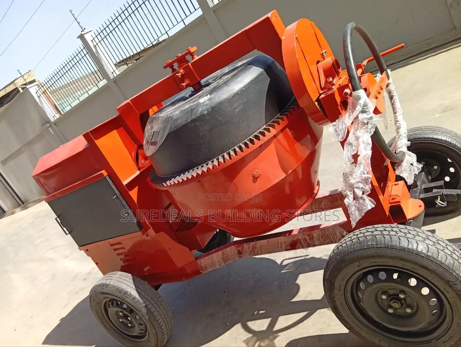 Heavy Duty Concrete Mixer Diesel Powered New