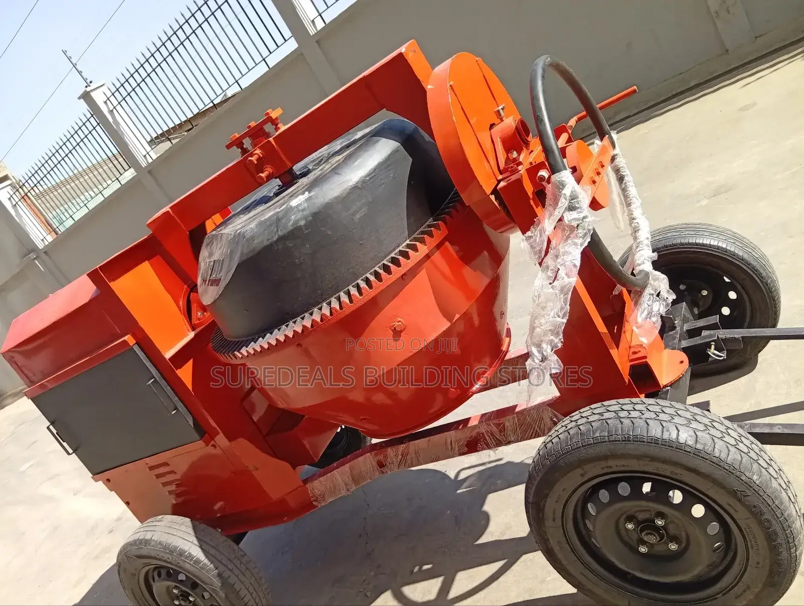 Heavy Duty Concrete Mixer Diesel Powered New