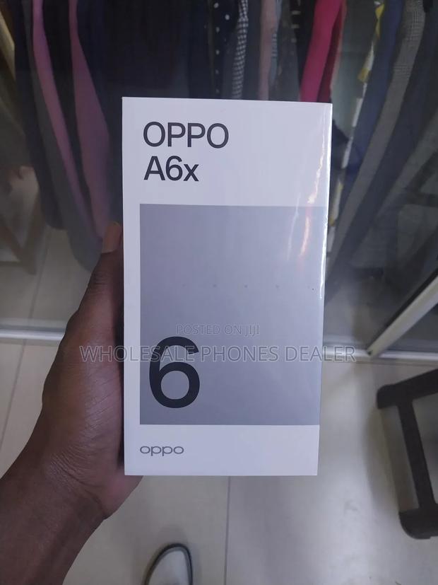 New Oppo A6x 256 GB Black