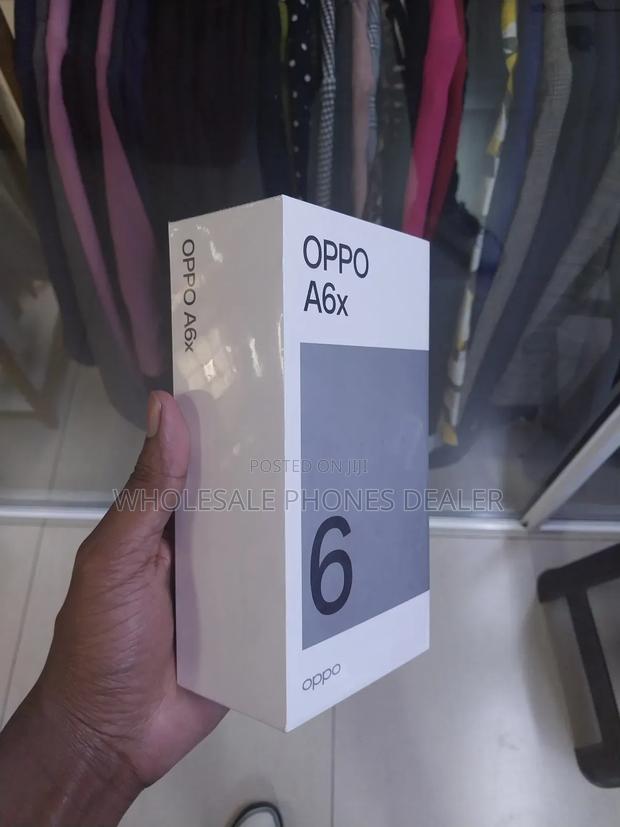 New Oppo A6x 256 GB Black - thumbnail 2