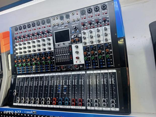 Micare 12 Channel Audio Mixing Console - main view
