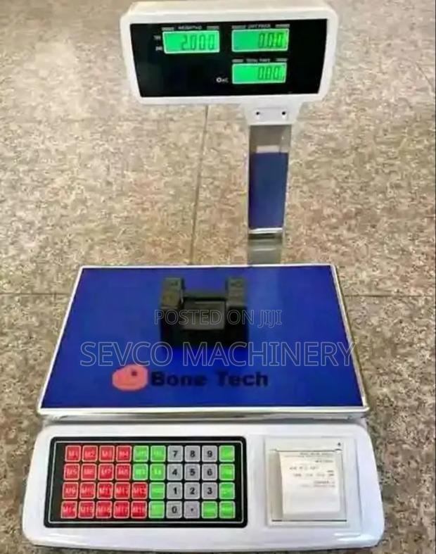 Heavy Duty Digital Receipt Printing Scale