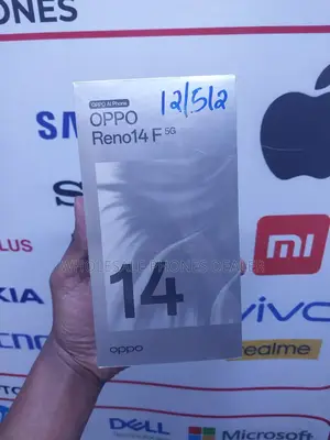 New Oppo Reno14 F 512 GB Black