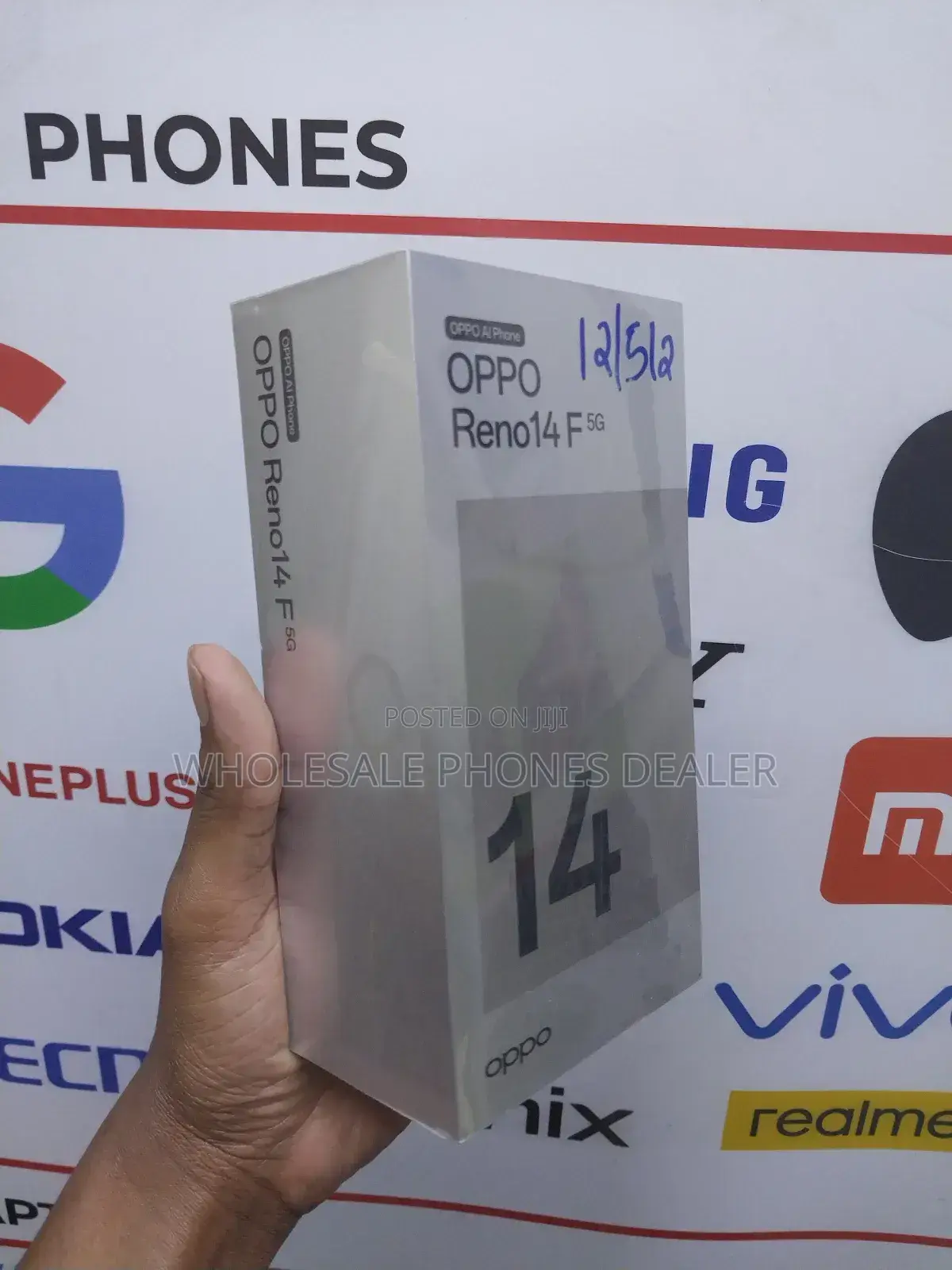 New Oppo Reno14 F 512 GB Black
