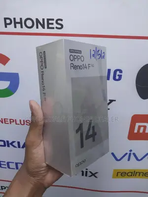 New Oppo Reno14 F 512 GB Black