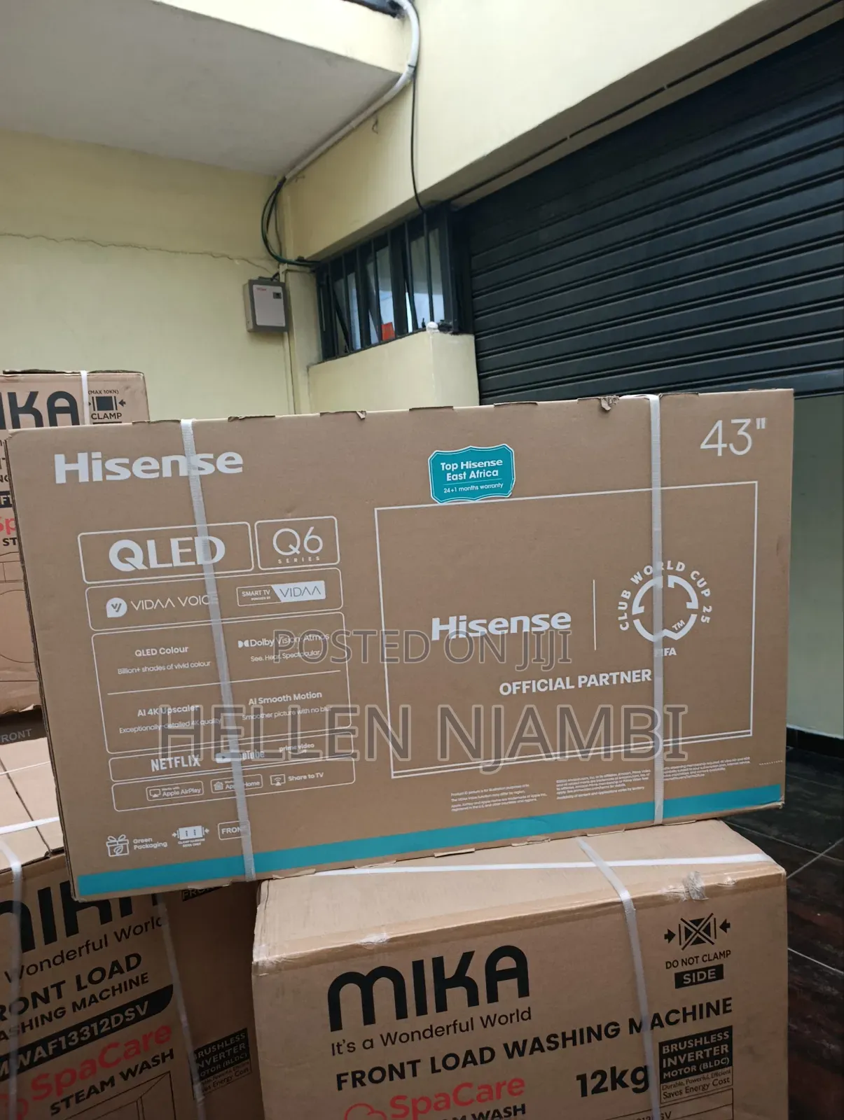 Hisense 43" Q6 Series Smart Qled Tv