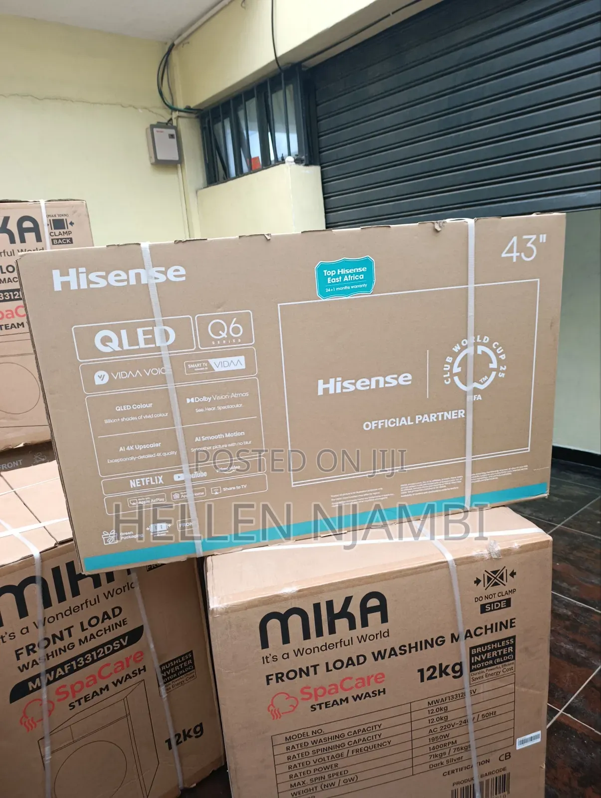 Hisense 43" Q6 Series Smart Qled Tv