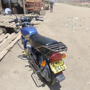 TVS XL 100 2024 Blue - main view