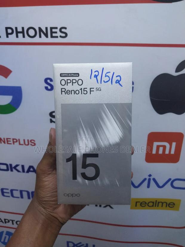 New Oppo Reno15 F 5G 512 GB Black