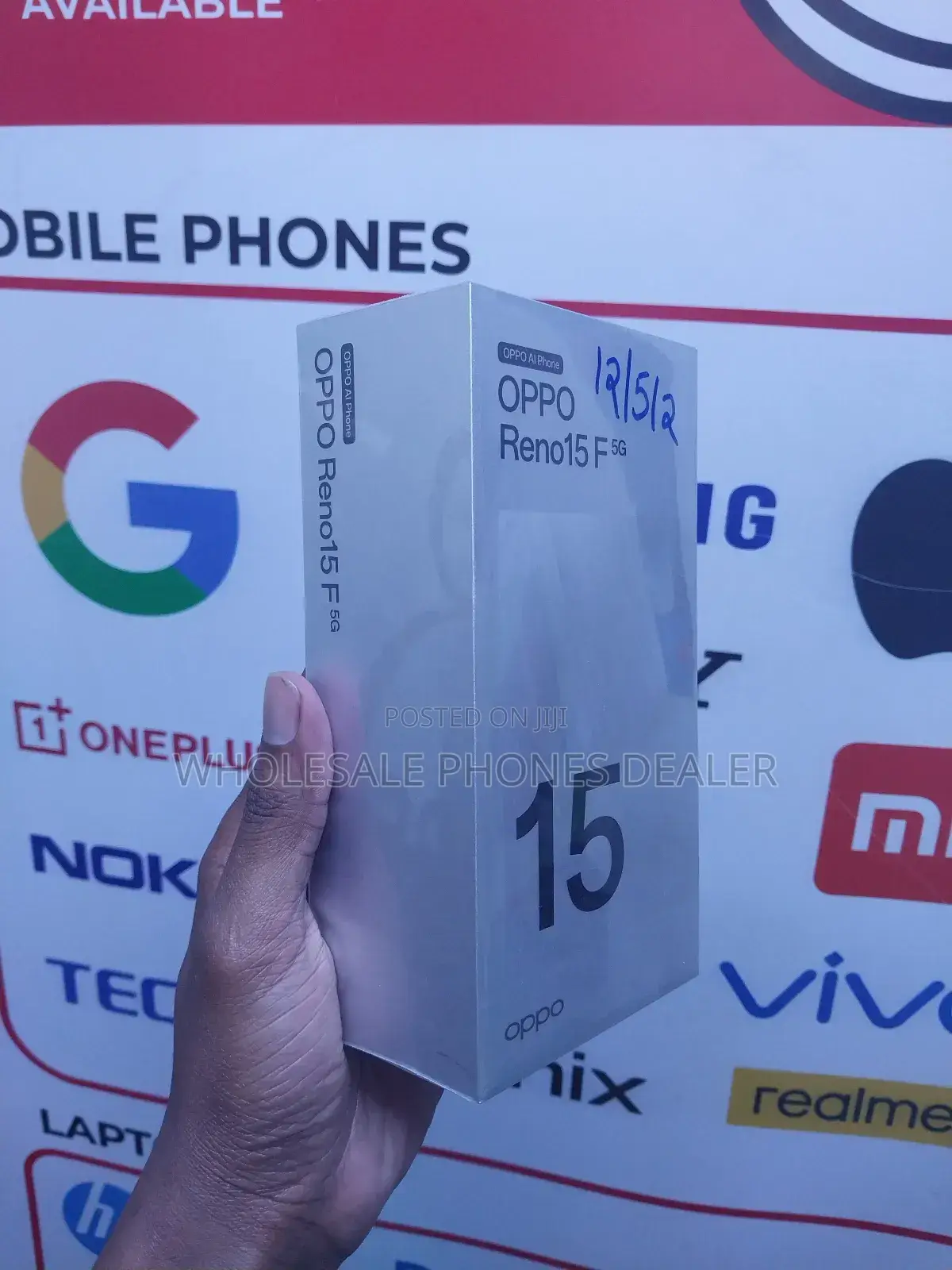 New Oppo Reno15 F 5G 512 GB Black