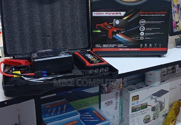 Car Jump Starter With Air Compressor, Power Bank, Inflator - main view