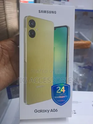 New Samsung Galaxy A06 128 GB Gold