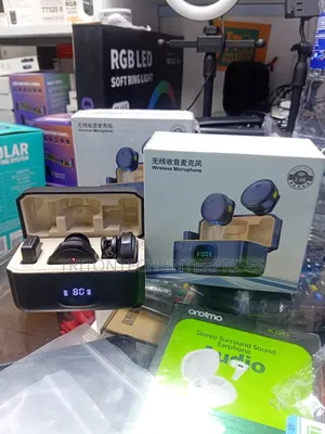 2 in 1 Magnetic Lapel Microphones