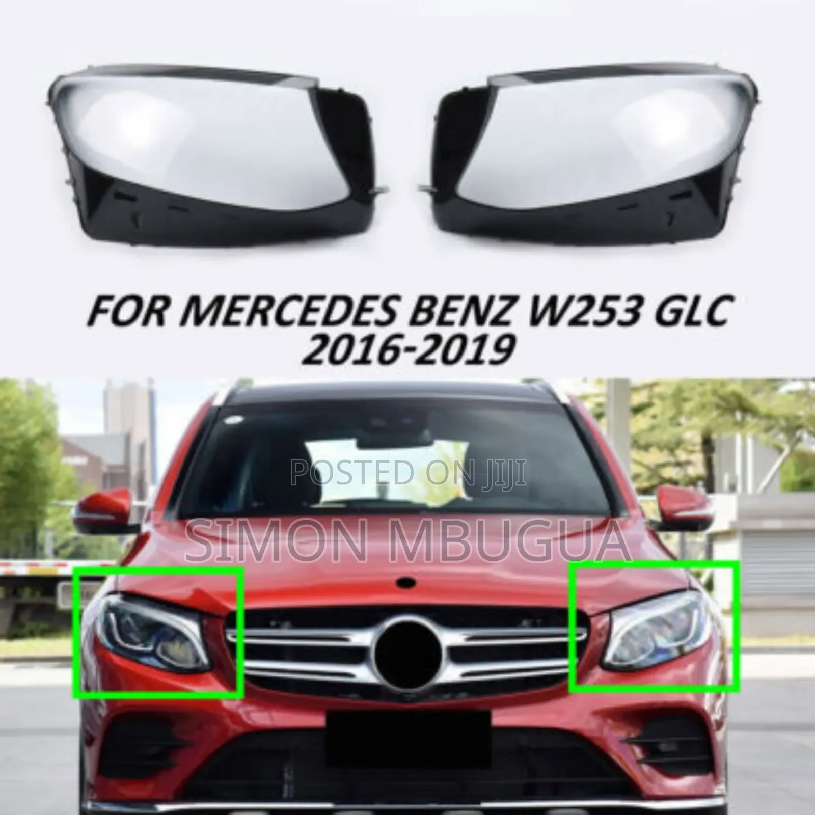 Mercedes GLC-Class W253(2016-2018) Headlight Lens