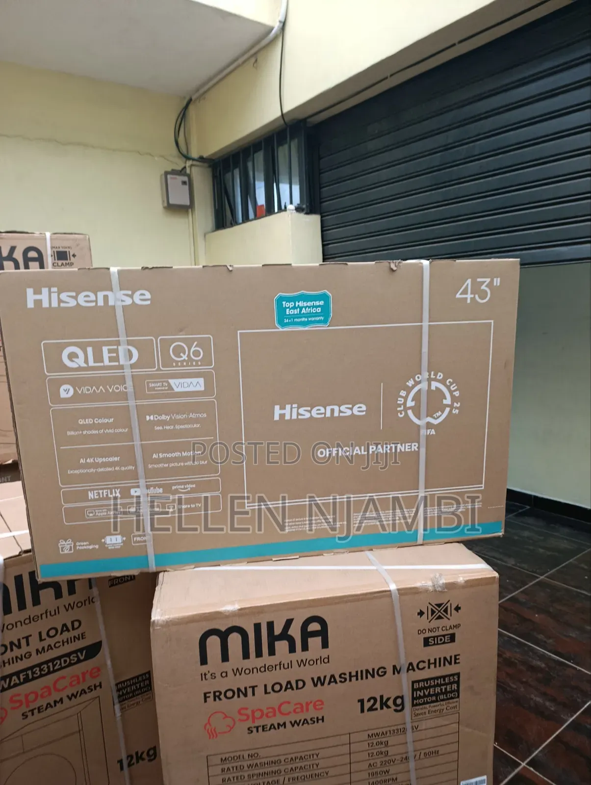 Hisense 43-Inch Qled 43q6q Vidaa Smart Tv