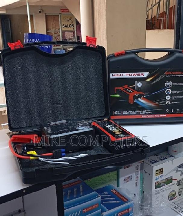 High Power Portable Car Jump Starter Kit With Tyre Inflator