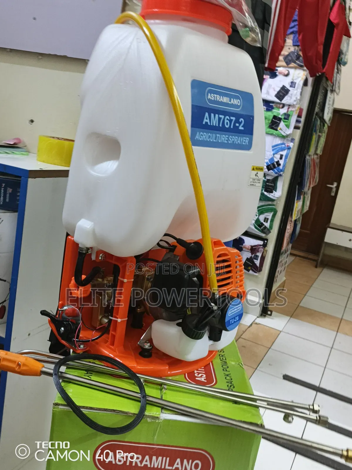 2 Stroke Astramilano Knapsack Agricultural Sprayer Sprayer