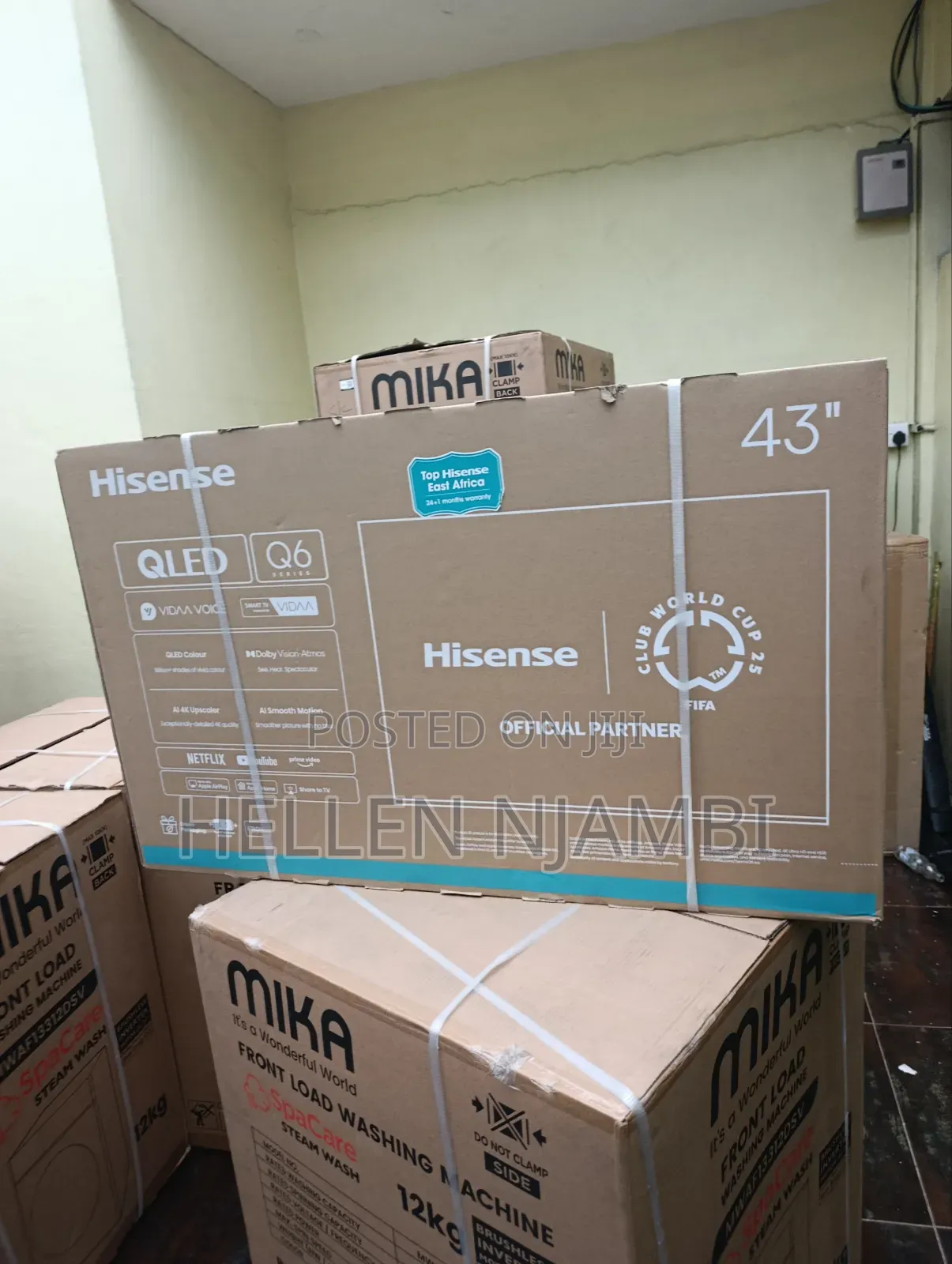 Hisense 43-Inch Qled 43q6q Vidaa Smart Tv