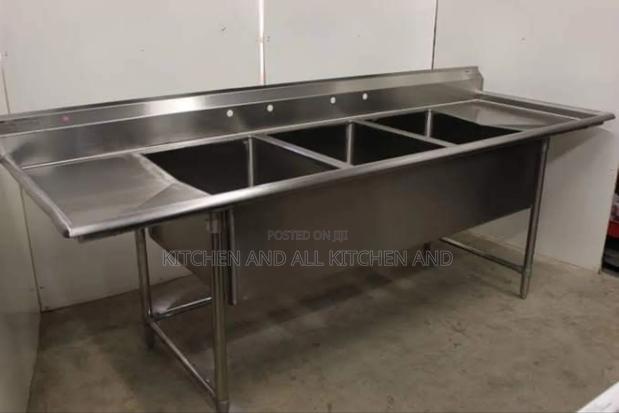 Triple Bowl Sink