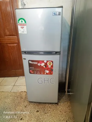 Gray Single Door Fridge