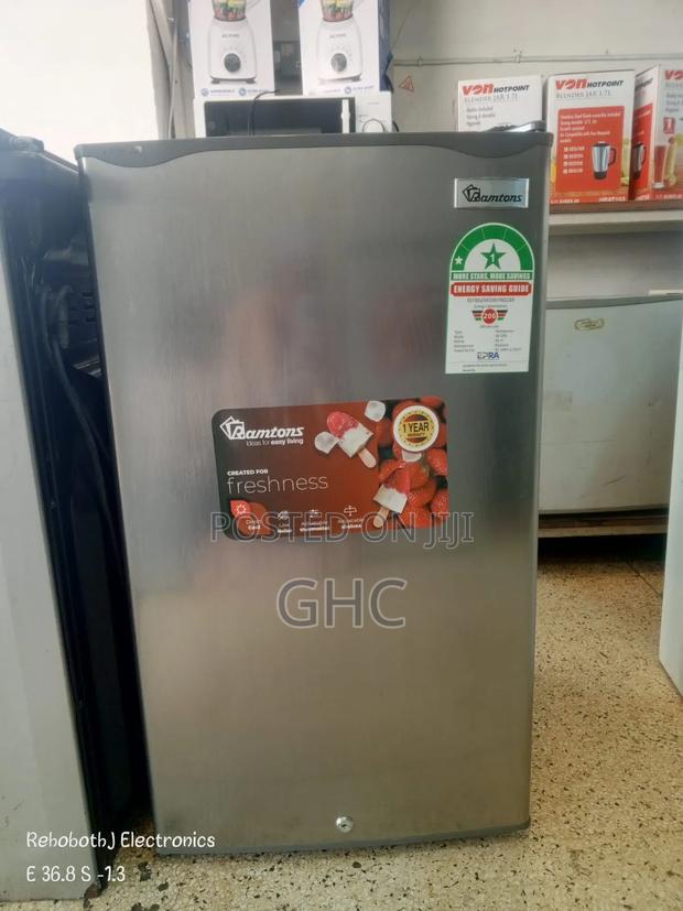 Gray Single Door Fridge