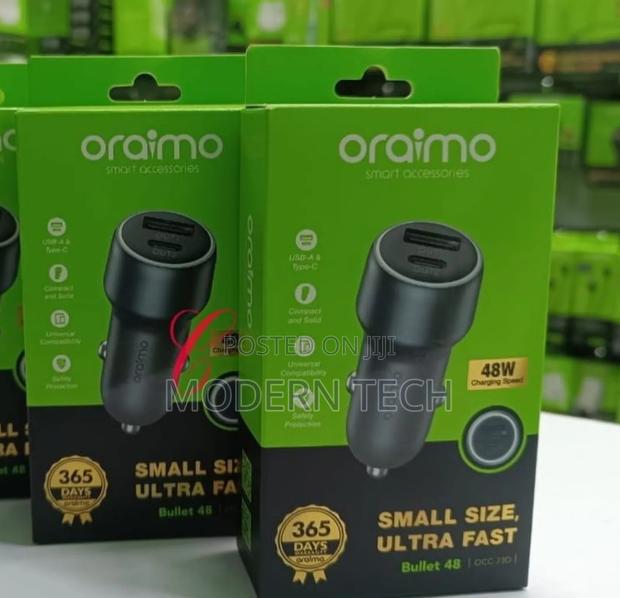Oraimo Bullet 48 48w Car Charger - main view
