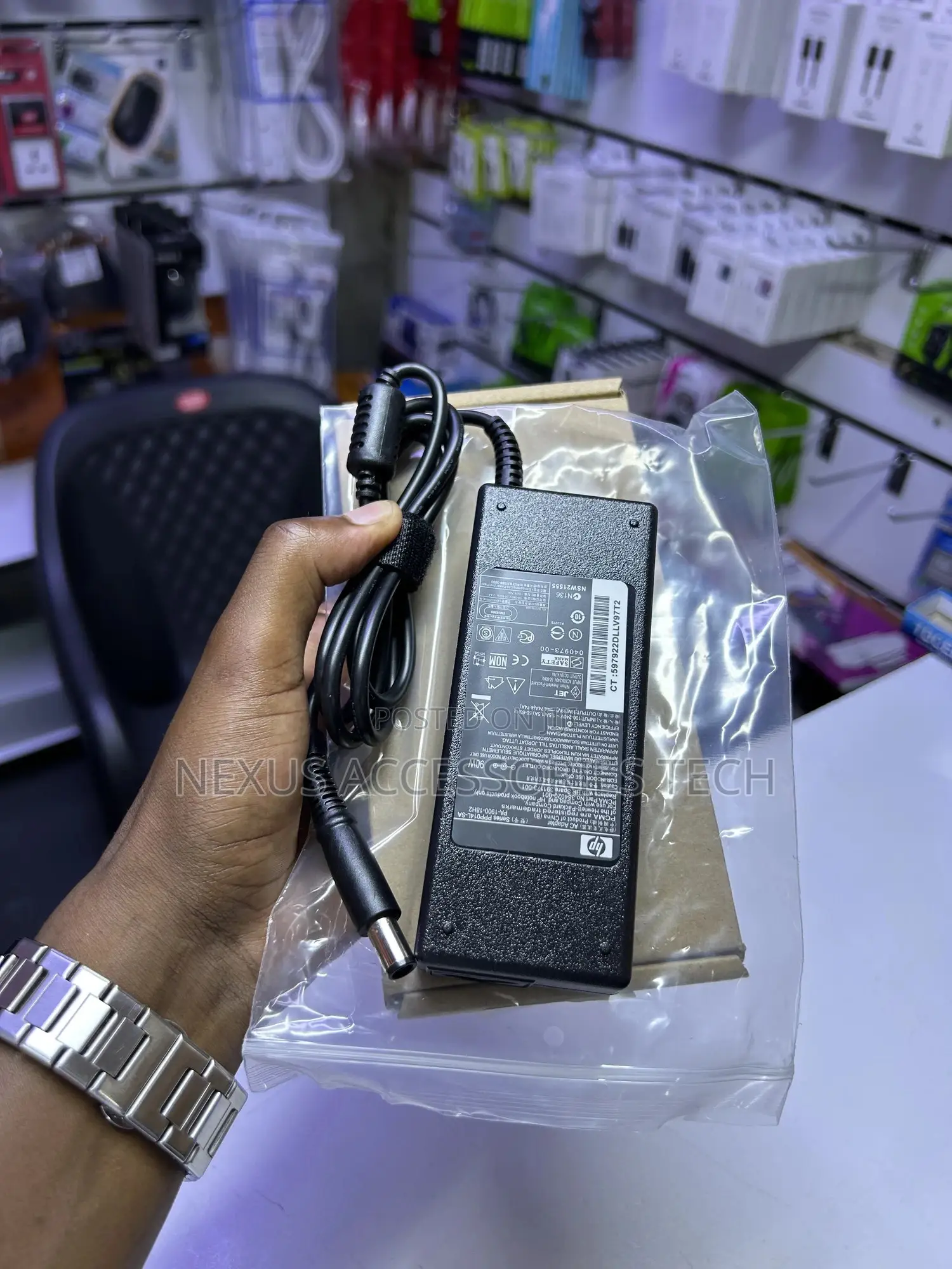Hp Big Pin 90w Laptop Charger- Power Adapter for Hp Pavilion Probook