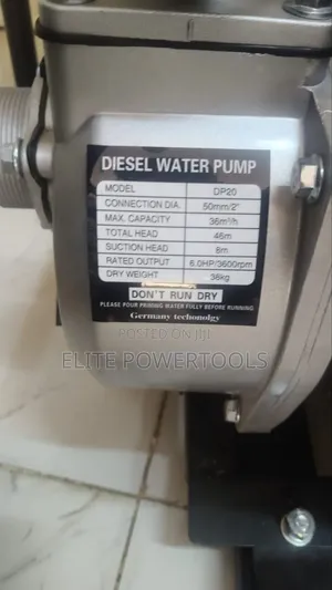 Diesel Pulsar 6.0hp Water Pump