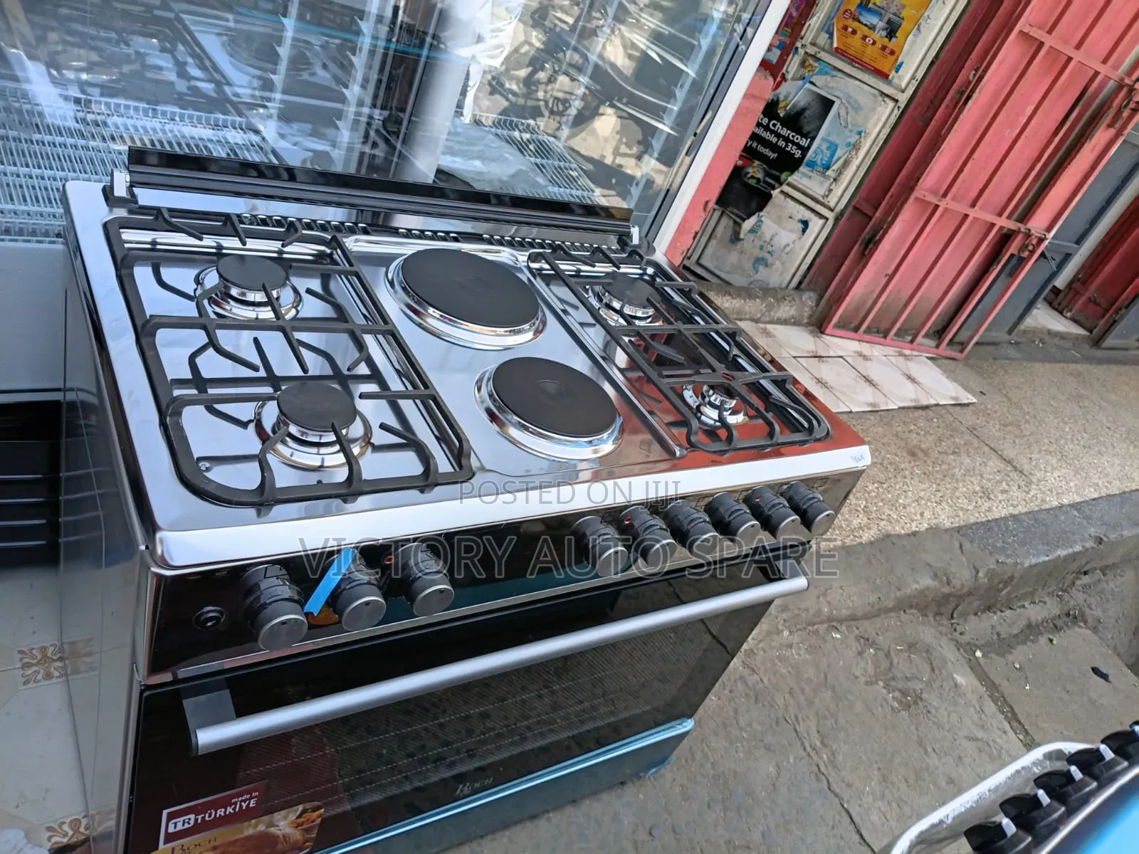 Six Burner (Stainless)